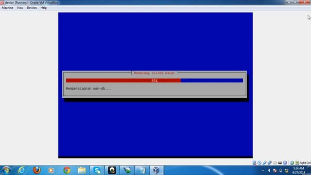 Tutorial Instalasi linux Debian menggunakan VirtualBox смотреть онлайн