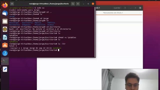 Actividad 1 Aplicación de firewall Iptables смотреть онлайн