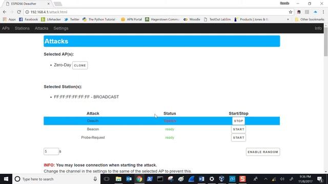 WiFi Deauth смотреть онлайн