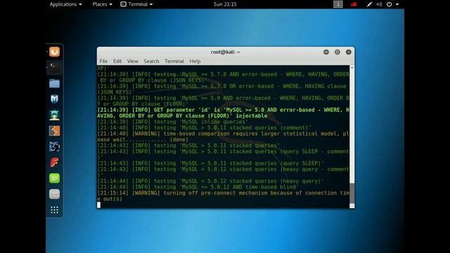 Kali Linux sqlmap смотреть онлайн