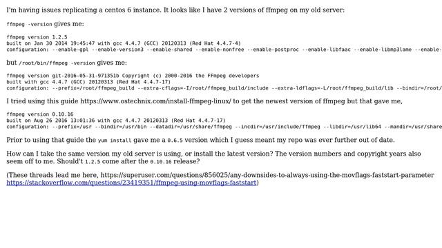 Correct Version of ffmpeg смотреть онлайн