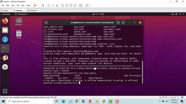Instalación de Asterisk смотреть онлайн