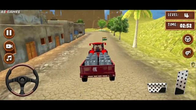 Real Tractor Farming Simulator 2023 - Indian Tractor Driving - Android Gameplay смотреть онлайн