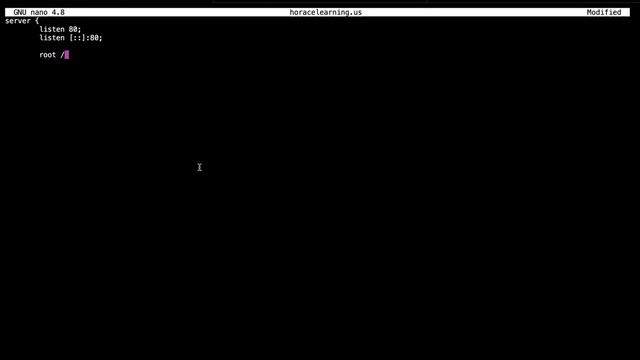 Configuring NGINX Server Block смотреть онлайн