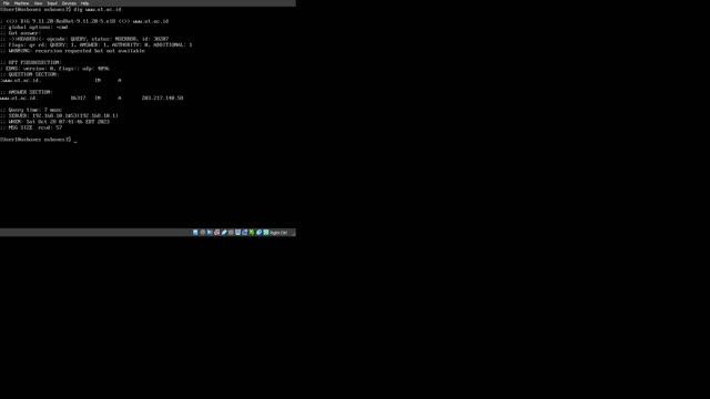 Menggunakan dig atau nslookup di CentOs смотреть онлайн