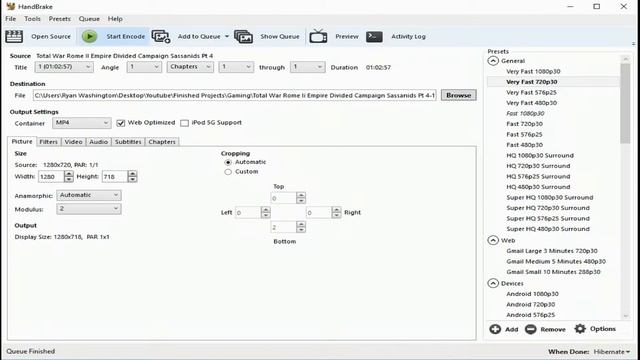How To Reduce Large Video Files Using HandBrake смотреть онлайн