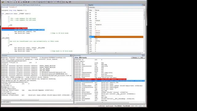 Processor on fly switching from 32bits mode to 64bits смотреть онлайн