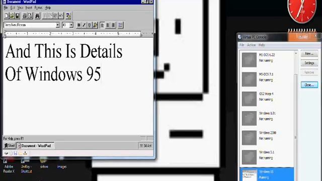 Windows 95 In Virtual PC смотреть онлайн