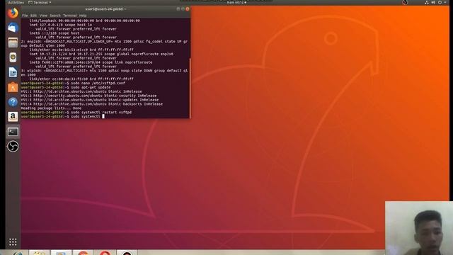 Konfigurasi dan Install FTP Server di UBUNTU(Anonymous dan User Autentification) by Arnico Tandzila смотреть онлайн