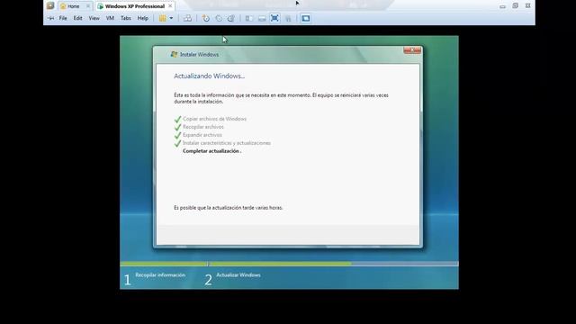 Cómo ACTUALIZAR de WINDOWS xp a WINDOWS vista 2022 смотреть онлайн