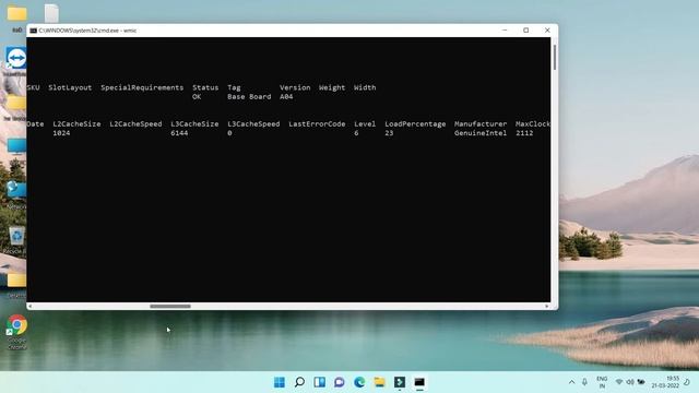 How to get details of Motherboard, CPU and RAM in command prompt on windows? смотреть онлайн