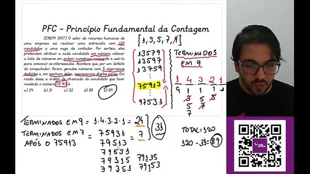 Análise Combinatória | Matemática +A смотреть онлайн