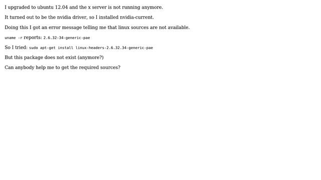 Ubuntu: linux headers not found смотреть онлайн