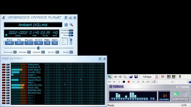 Ambient.mid On Yamaha S-YXG50 смотреть онлайн