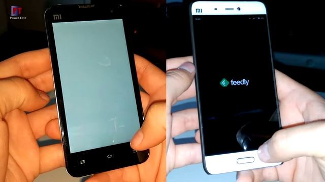 Xioami Mi2 vs Xiaomi Mi5 (Speedtest) смотреть онлайн