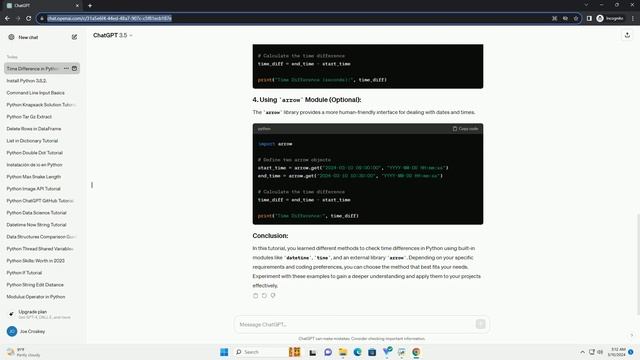 python check time difference смотреть онлайн