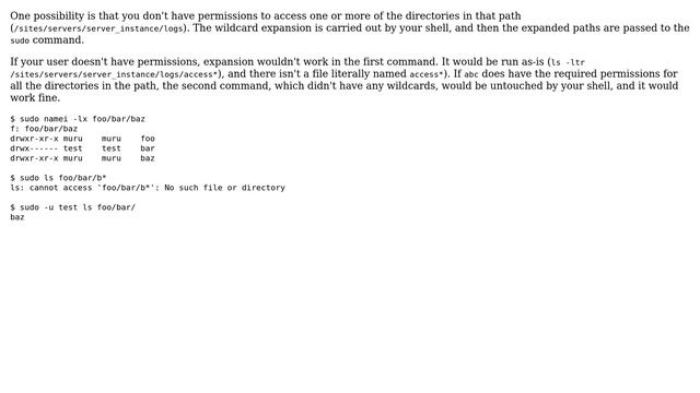 Ubuntu: Can anyone explain why sudo ls with a wildcard doesn't work? (2 Solutions!!) смотреть онлайн