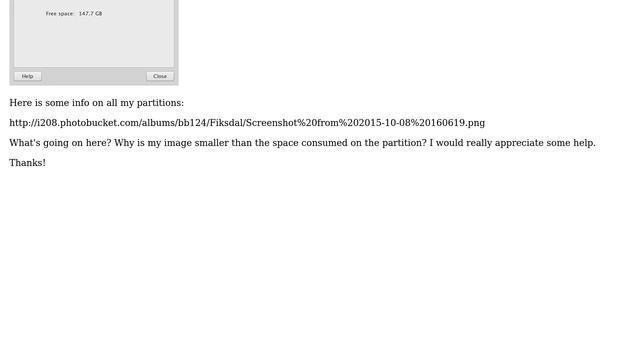 Ubuntu: Clonezilla image size smaller than expected смотреть онлайн