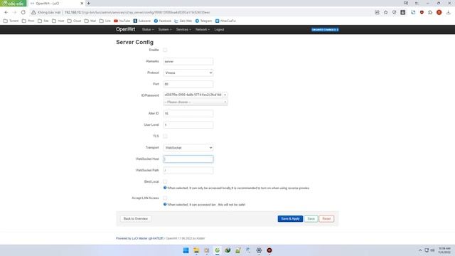 OpenWRT - Setup Luci-V2ray-Server Easy смотреть онлайн