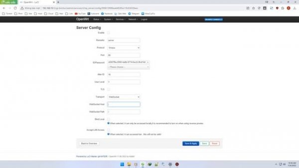 OpenWRT - Setup Luci-V2ray-Server Easy