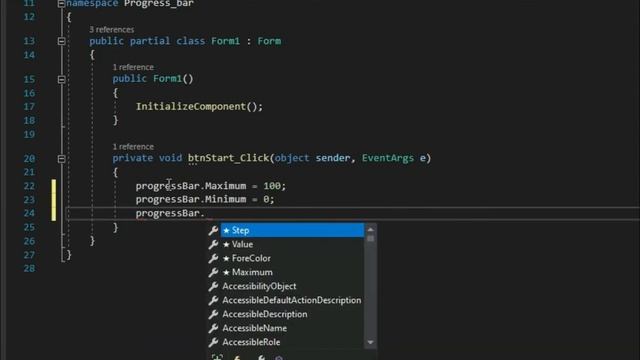 How to use Progress Bar and Button C# | .net смотреть онлайн