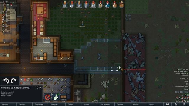 Rimworld - Tribo Despreparada - O ataque dos camelos e uma nova área para os alimentos!. EP13 смотреть онлайн