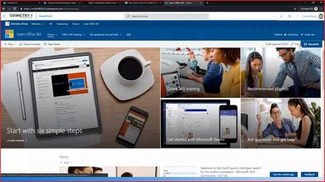 Microsoft 365 Learning Pathways смотреть онлайн