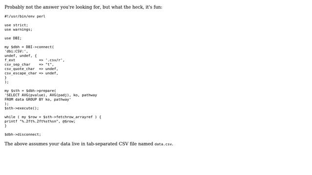 Unix & Linux: make average row with the same pattern (3 Solutions!!) смотреть онлайн