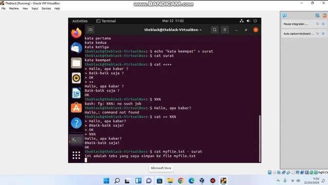 TUTORIAL OPERASI INPUT OUTPUT PADA LINUX смотреть онлайн