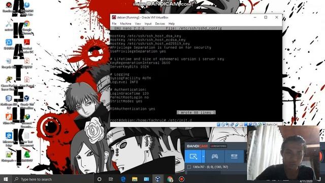 Tutorial Instalasi SSH Server di Debian - Linux смотреть онлайн