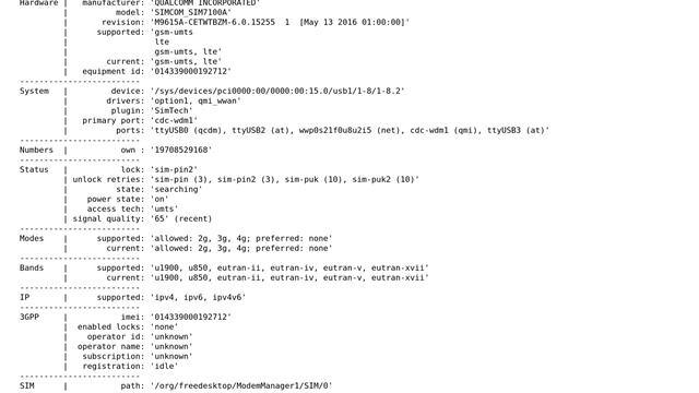 Unix & Linux: GSM device unavailable in NetworkManager смотреть онлайн