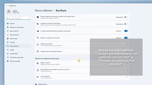 Activar o Desactivar Corrector de Ortografía de Windows 11 ✔️ смотреть онлайн