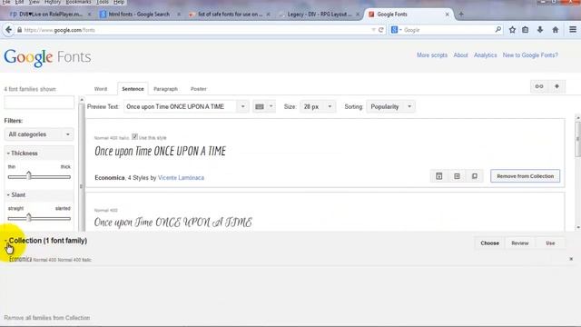 Importing Fonts: Using Google Fonts смотреть онлайн