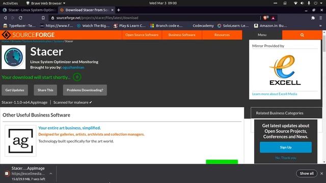 Best and Beautiful linux system monitoring and cleaning system. Stacer!! смотреть онлайн