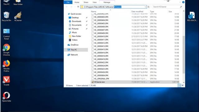 Uninstall KC Softwares KCleaner 3 on Windows 10 смотреть онлайн