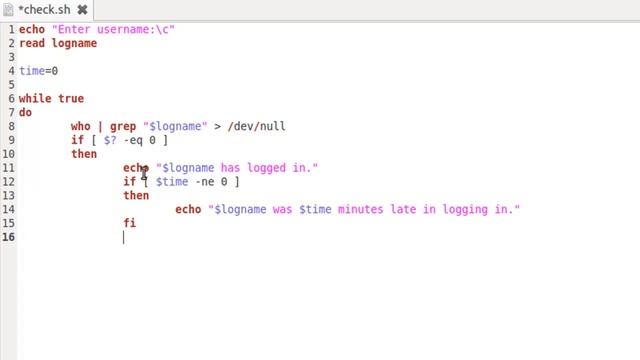 Shell Scripting Tutorial 56 Know when users log in Part One 2 смотреть онлайн