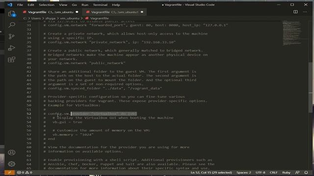 Install Ubuntu on virual machine with Vagrant смотреть онлайн