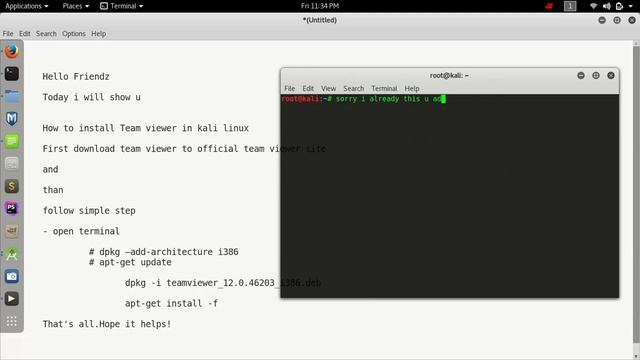 How to install Team viewer in linux ubuntu and kali linux смотреть онлайн
