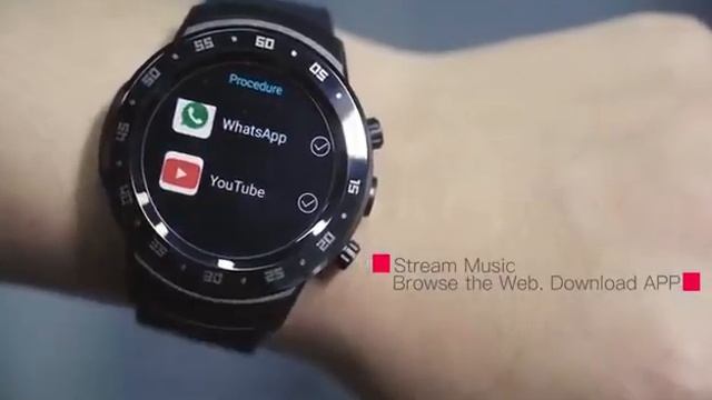 Bakeey DA09 Smartwatch Full Android 7.1.1 4G LTE MTK6739 1.39" Amoled Screen with google play store смотреть онлайн