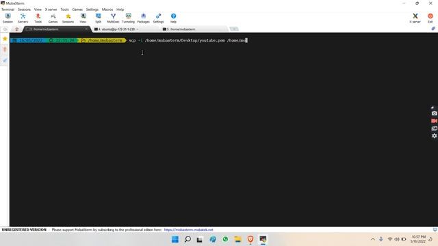 How to copy file from local to server using SCP смотреть онлайн