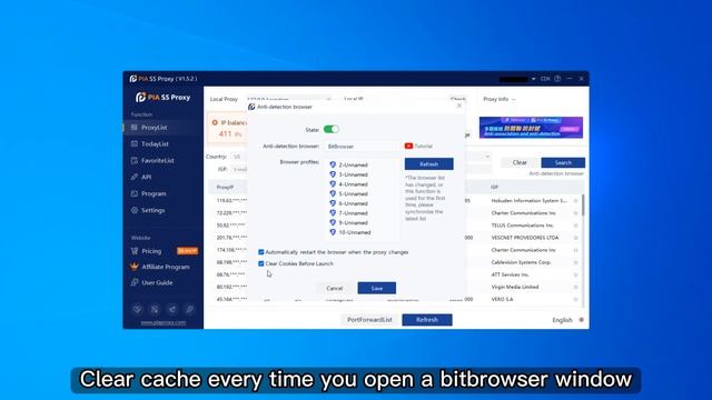 Pia reached an in-depth cooperation with Bitbrowser! Added automatic proxy function of bitbrowser смотреть онлайн