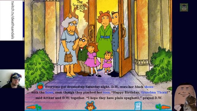 Living Books: D.W. The Picky Eater (Windows 95): Popeye The Aardvark Girl смотреть онлайн