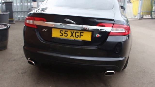 Jaguar XF V6 S PORTFOLIO Finshed In Ultimate Black At Rix Motor Company