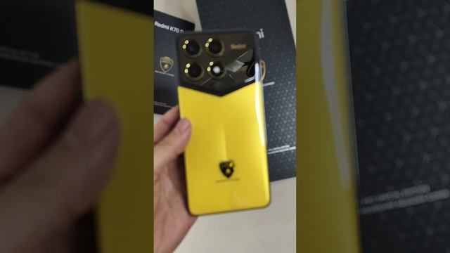 This Unique Lamborghini Champion Special Edition Phone based on Redmi k70Pro смотреть онлайн