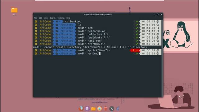 MKDIR | Fermanên Dawînokê (Terminal) | Perwerdeya Linux Bi Kurdî смотреть онлайн