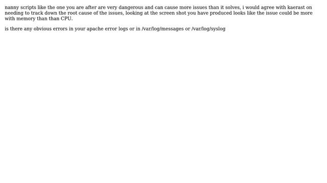How can I make linux vps to reload if CPU usage is more than 50%? (4 Solutions!!) смотреть онлайн