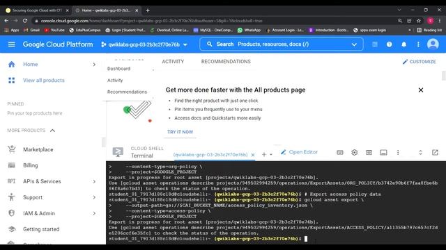 Securing google cloud with CFT ScoreCard| Learn To Earn Cloud Security Level 1 Solution #GoogleClou смотреть онлайн