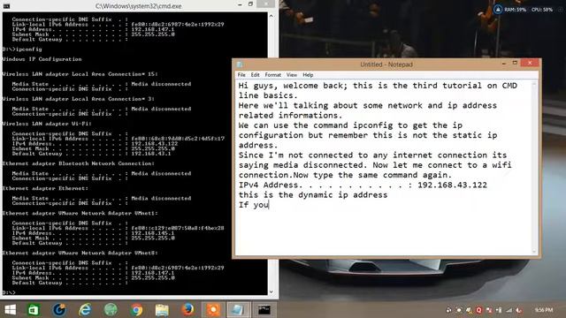 Command line basics for Ethical Hacking Tutorial Part-III смотреть онлайн