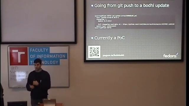DevConf 2017 - Day 2 12:30 - 13:30 - multiple cams - Fedau: Fedora Automatic Updates смотреть онлайн