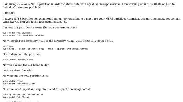 Ubuntu: Can I use ntfs for /home (3 Solutions!!) смотреть онлайн